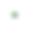 Cabochon strass vert 12mm str6-5