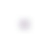 Cabochon strass violet lilas 12mm str6-6