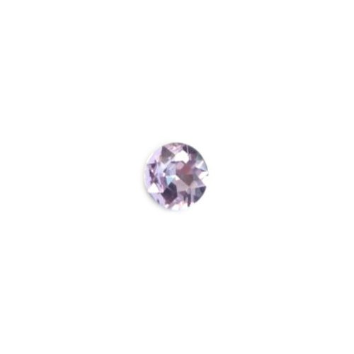 Cabochon strass violet lilas 12mm str6-6