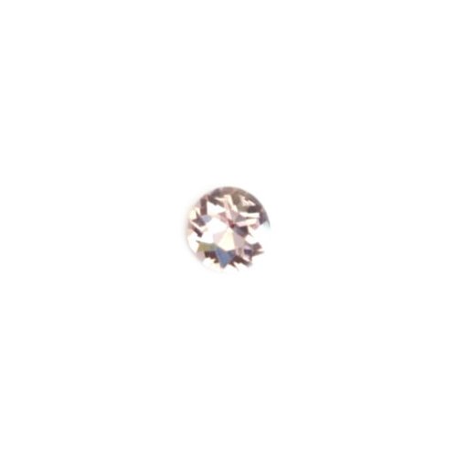 Cabochon strass rose 12mm str6-12