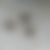 Perle losange facettée transparente 14x12mm pblc2-24*