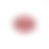 Estampe filigrane rosace rouge 30mm gerou-55