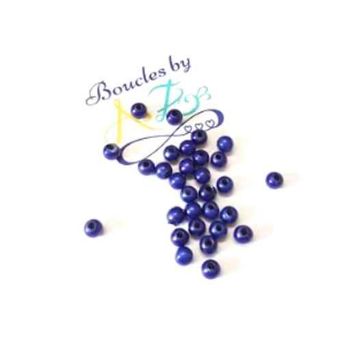 *perles magiques bleues 4mm x30* pble1-1