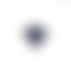 Estampe filigrane triangle bleu marine 31x26mm geble-14