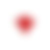 Estampe filigrane triangle rouge 31x26mm gerou-53