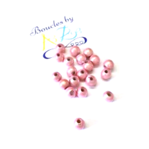 *perles magiques roses 6mm x20* pros1-7