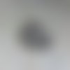 Perles rondelles à facettes grises 4x3mm x50 pgr4-9
