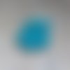 Perles rondelles à facettes bleu turquoise 4x3mm ptu4-2