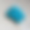 Perles à facettes bleues 8x6mm x20 ptu4-7