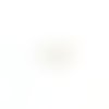 Estampe filigrane éventail blanc en métal 18x35mm x1 ou x10 geblc-17