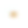 Sequin rond doré 15mm acier inoxydable do30-4