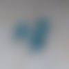 Perle ronde facettée turquoise 10mm ptu1-14