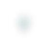 Estampe filigrane feuille grise en métal 49x26mm x1 ou x10 gegr-19