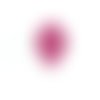 Estampe filigrane feuille rose en métal 49x26mm x1 ou x10 geros-4