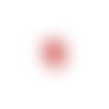 Estampe filigrane feuille rouge en métal 49x26mm x1 ou x10 gerou-2