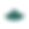 Estampe filigrane éventail vert 40x50mm geve-64
