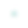 Lot estampe étoile turquoise 10x10mm x10 lottu2-5