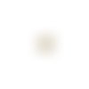 Lot estampe rosace dorée 10x8mm x10 lotdo6-8