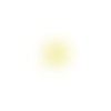Lot estampe rosace jaune 10x8mm x10 lotja2-6