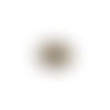 Estampe filigrane ronde argentée en acier inox 24x21mm ar2-1
