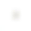 Lot breloque chat argenté en acier inox 13x5mm x10 lotar7-3