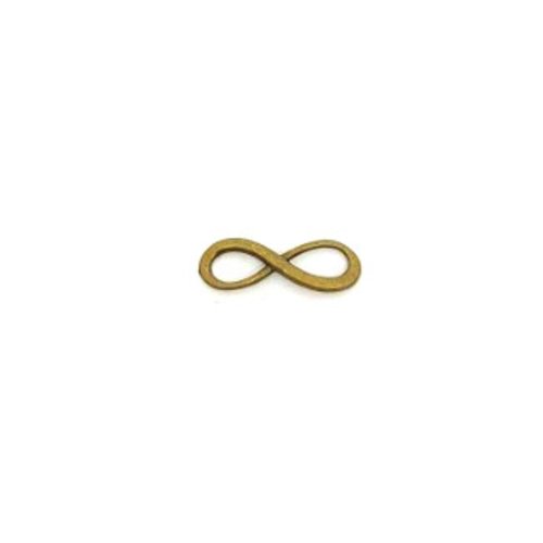 Intercalaire infini bronze en métal 8x23mm br6-4
