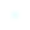 Lot estampe rosace turquoise 15mm x10 lottu14-7