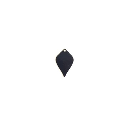 Lot sequin goutte noire 18x11mm x10 lotno21-3