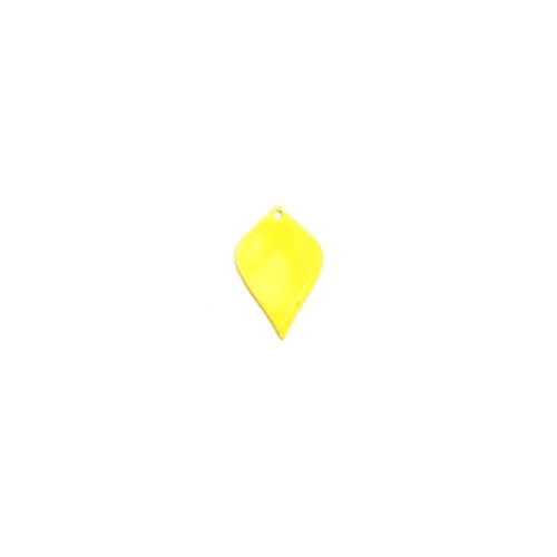 Lot sequin goutte jaune 18x11mm x10 lotja22-2
