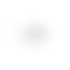 Estampe filigrane feuille blanche 30x30mm geblc-94