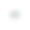 Estampe filigrane feuille bleu marine 30x30mm geble-94