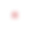 Lot estampe goutte rouge 19x12mm x10 lotrou6-2