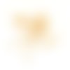 Lot anneaux de jonction dorés acier inoxydable 5x0,8 mm x200 lotapp-171