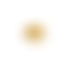 Lot estampe arbre de vie jaune moutarde 21x18mm x10 lotja5-2