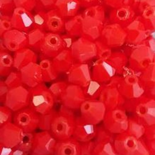 *perles toupies rouges 4mm x40 prou1-11.*