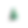 Pompon vert et doré 30mm pomc30-48