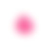 Estampe filigrane goutte rose 48x32mm geros-50