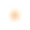 Lot estampe goutte orange 35x23mm x10 lotor5-9