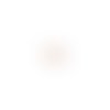 Estampe intercalaire ronde arbre de vie rose 20mm ros32-9