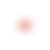 Estampe intercalaire ronde arbre de vie rouge 20mm rou20-7