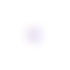 Lot breloque ovale violette 11x9mm x10 lotvi1-5