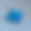 Perles rondelles à facettes bleues 6x4mm x30 pble8-18