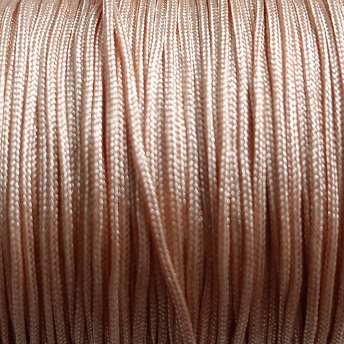 Fil de jade - fil nylon tressé beige 1mm nyl-15