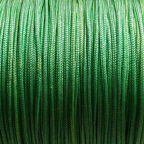 Fil de jade - fil nylon tressé vert 1mm nyl-18