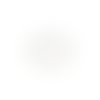 Estampe filigrane rosace blanche 45x42mm geblc-2