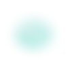 Estampe filigrane rosace turquoise 45x42mm getu-15