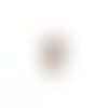 Estampe filigrane attrape-rêve argentée en métal 45x25mm x1 ou x10 ea1-17