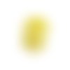 Estampe filigrane attrape-rêve jaune en métal 45x25mm x1 ou x10 geja-15