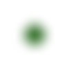 Estampe filigrane goutte verte 39x26mm geve-38