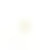 Breloque filigrane goutte beige 19x7mm blc8-2